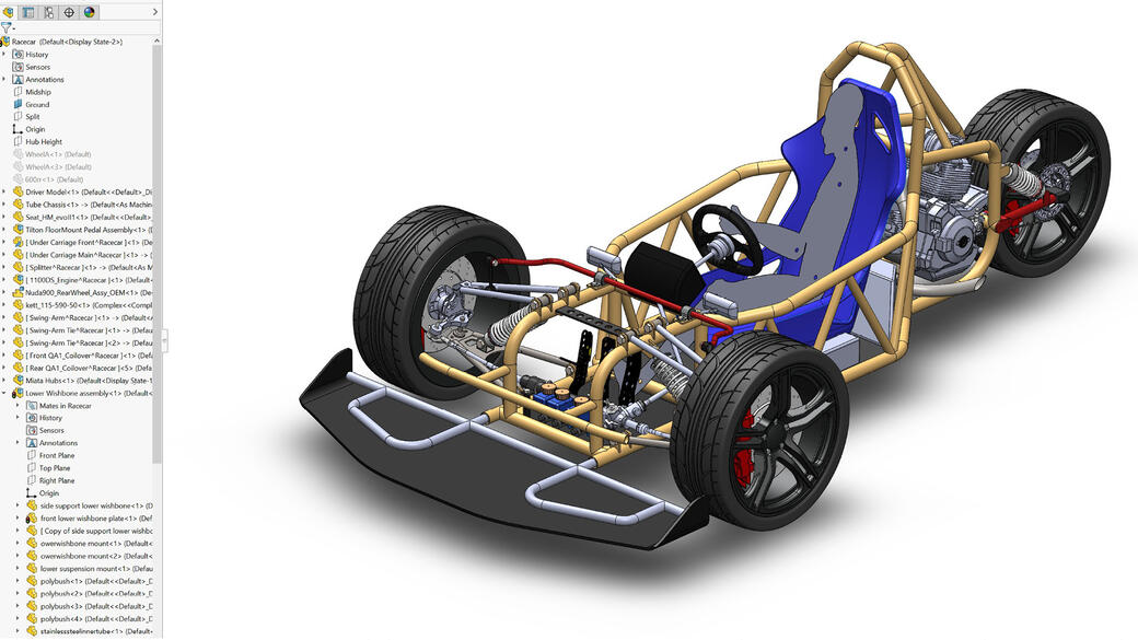 Solidworks Race Kart